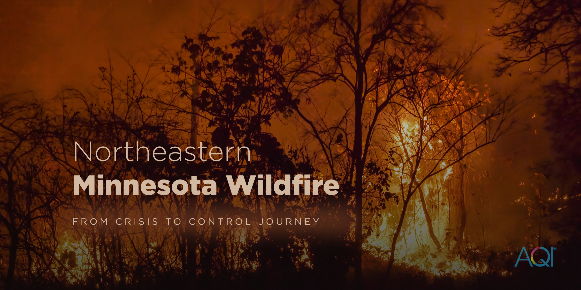 Wildfire Alert in Northeastern Minnesota: From Crisis to Control Journey.