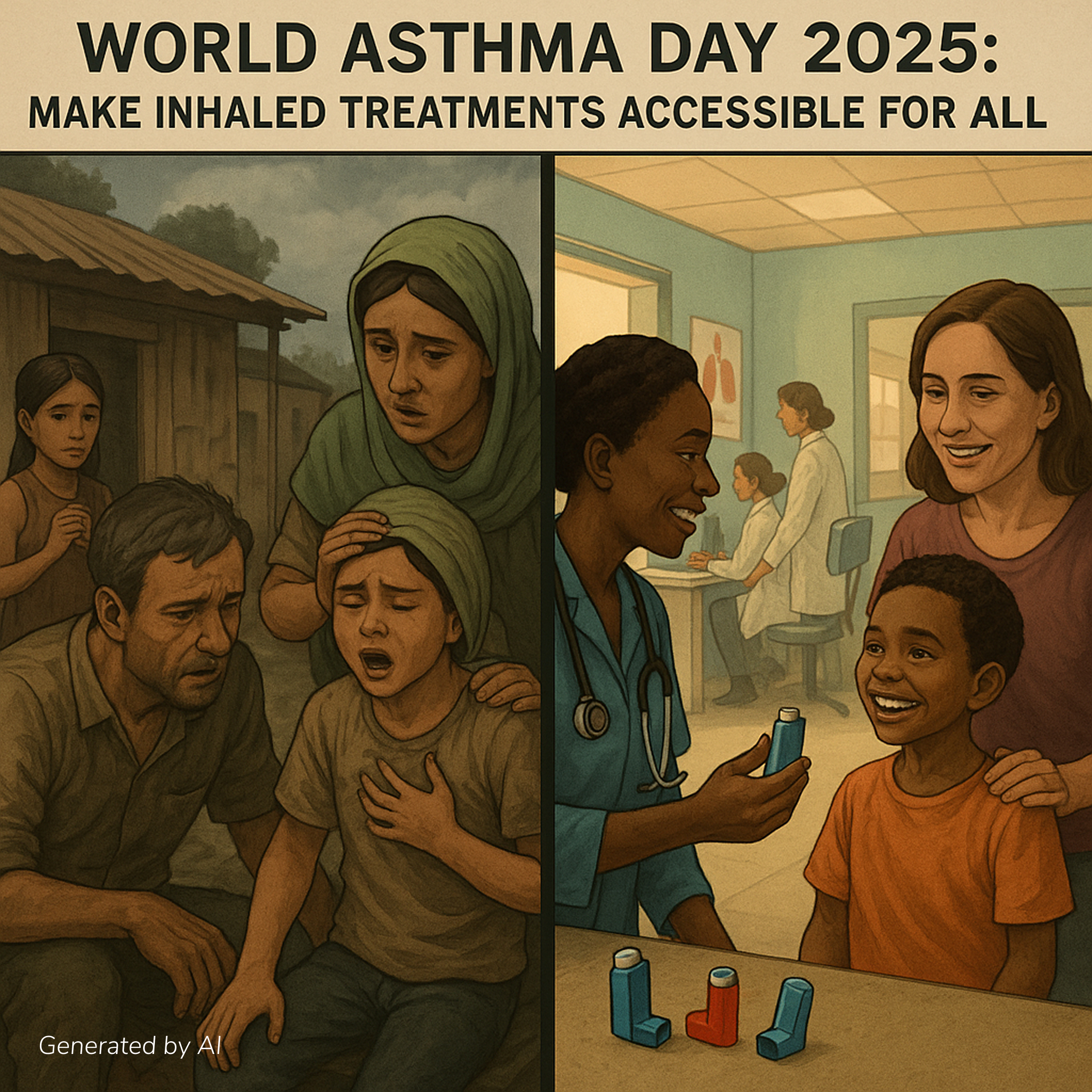 Two Worlds, One Breath: World Asthma Day 2025 and the Link  Between Air Pollution and Asthma