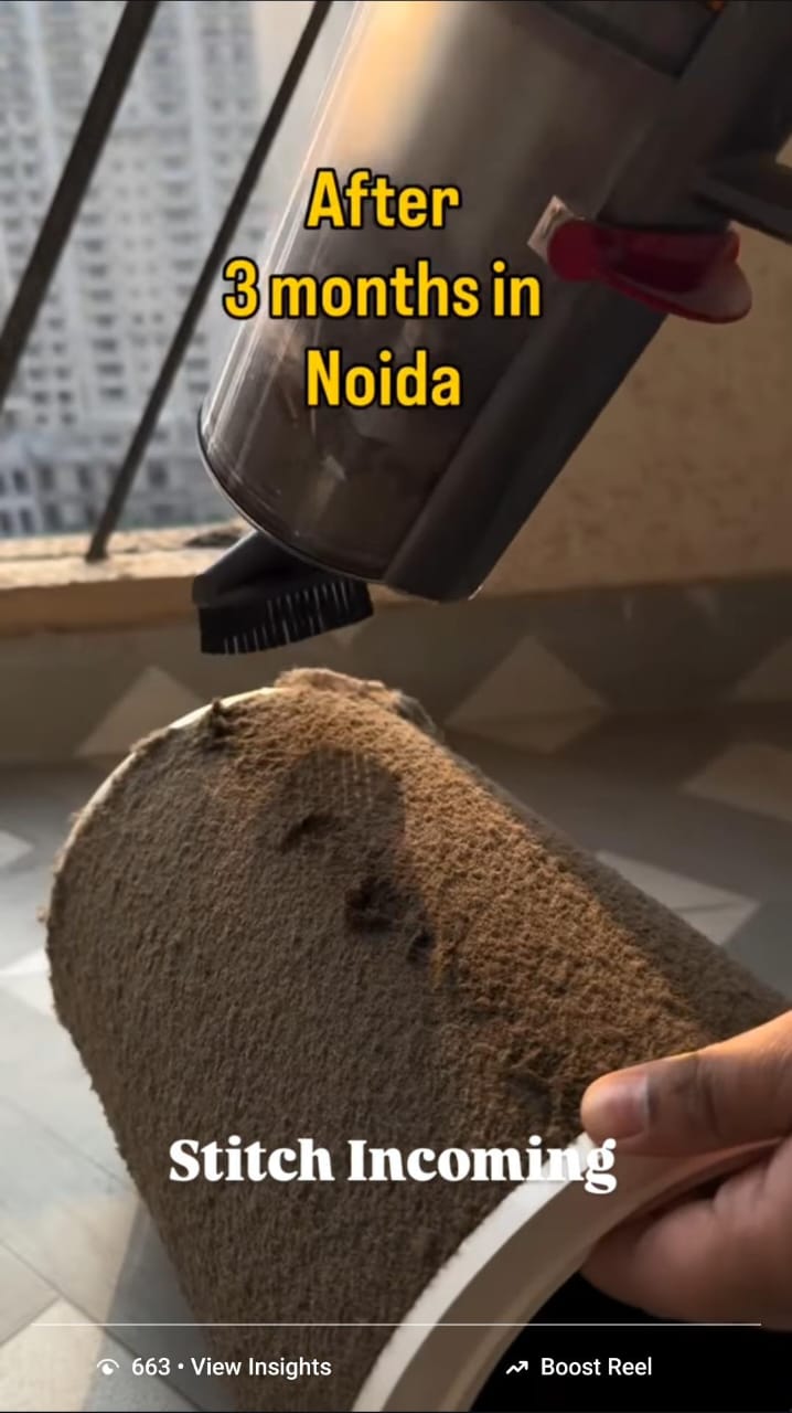 Invisible dust reality