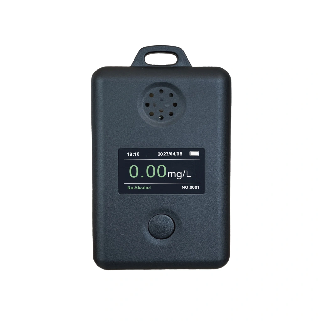 Alcootest Professionnel Détecteur D'alcool Haleine BAC Tracker Alcool Testeur Rapide Portable Haute Précision Faible Lumière Facile Lire Affichage Numérique LED Avec 10 Embouts Pour Maison