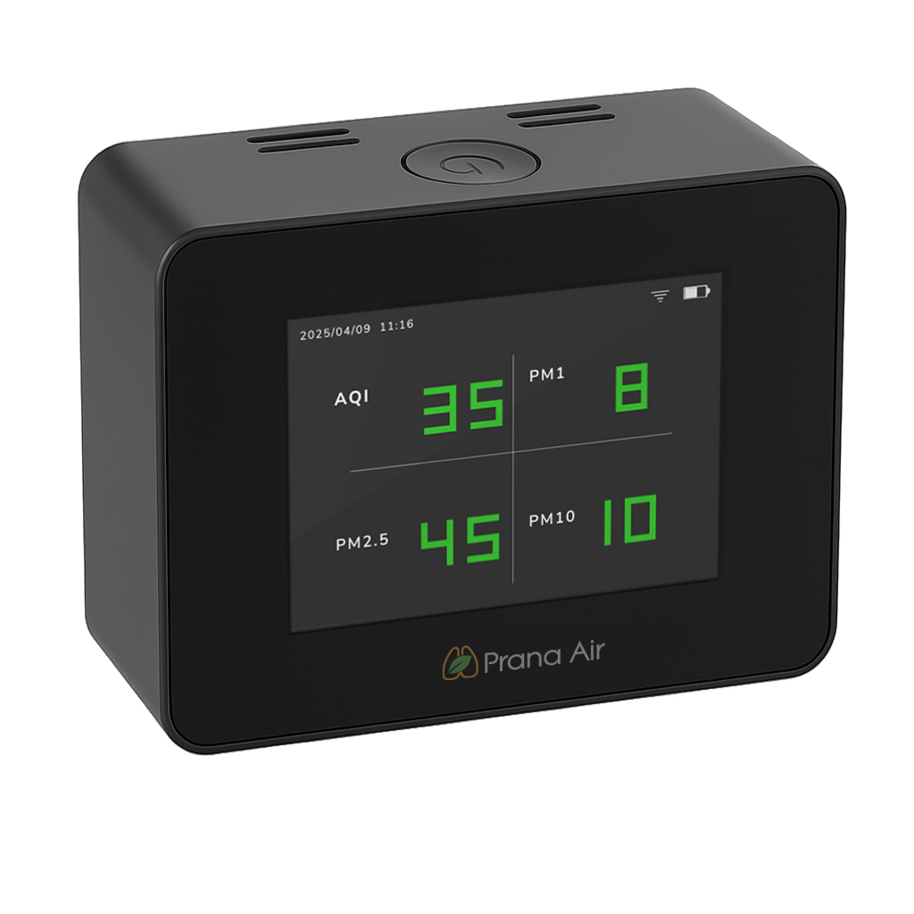 Prana AirポケットPM2.5モニター（WiFi）| ポータブル汚染検出器