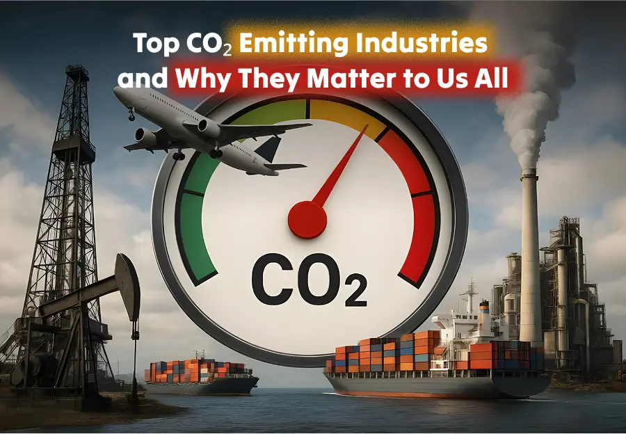 Top CO₂ Emitting Industries in the World and Why It Matters to Everyone?